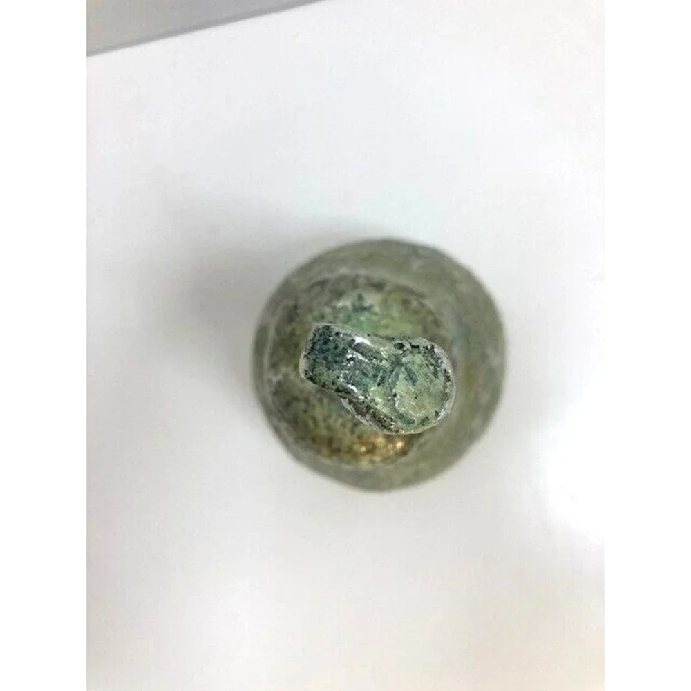 Vintage Green Pear Resin 8 inches Decorative Realistic‎ Fruit